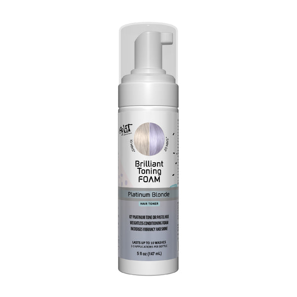 Splat Brilliant Conditioning Toning Foams - Lasts Up To Ten Washes (Platinum)