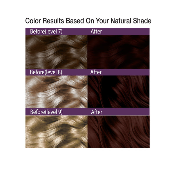 Satin Hair Color Mahogany Violet Chestnut (5MV)