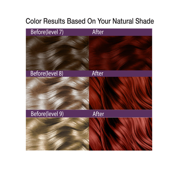 Satin Hair Color Red Copper Blonde (7RC)