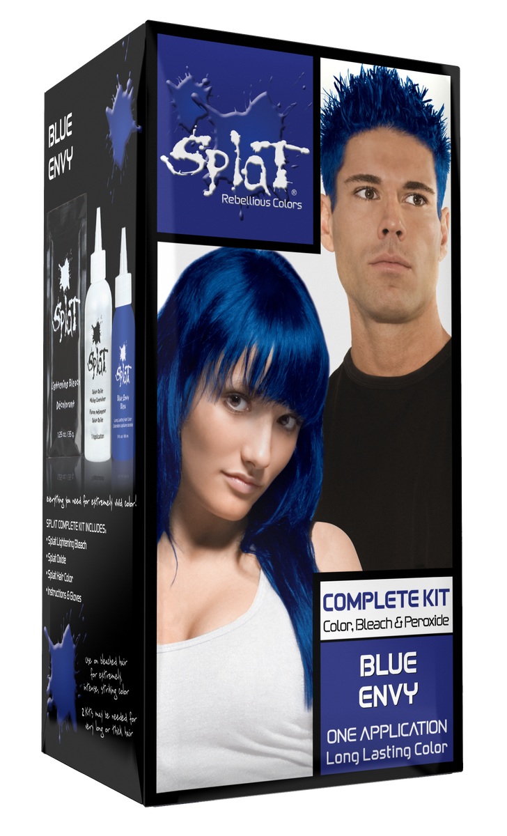 Splat Blue Envy Original Complete Kit | TotallyHairCare