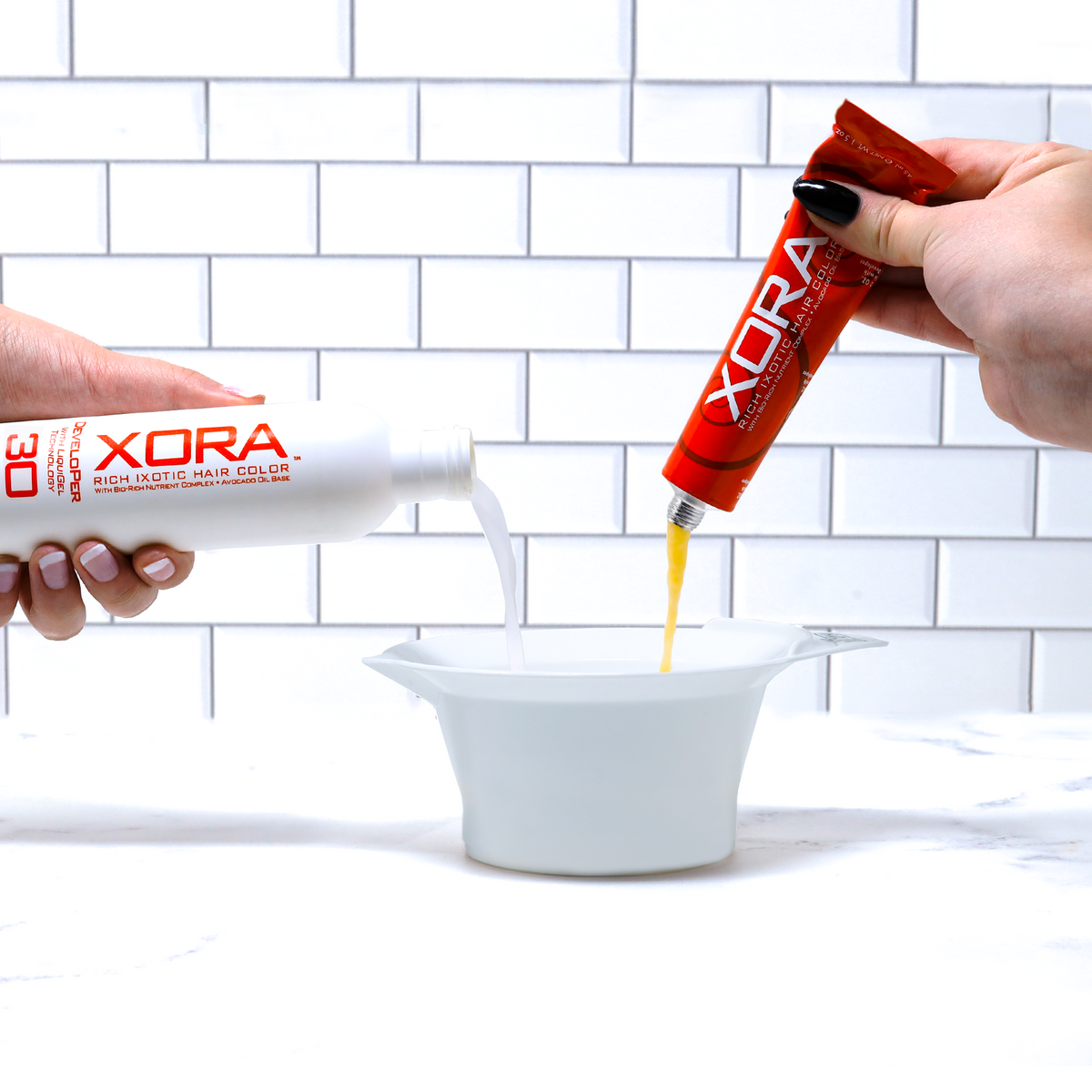 Xora Hair Color Light Ruby Red (8.56) | TotallyHairCare