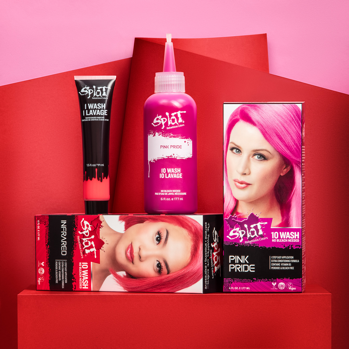 Splat Hair Color | TotallyHairCare