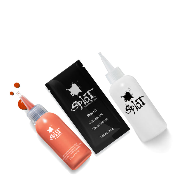 Splat - Online Exclusives - Semi Permanent Hair Color, Hair Refreshers (Peachy Coral)