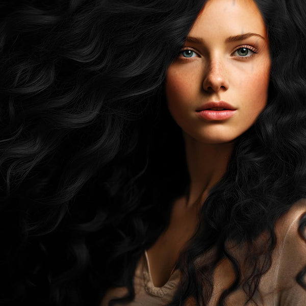MIDNIGHT, NO BLEACH, SEMI-PERMANENT HAIR COLOR KIT – (ONYX)