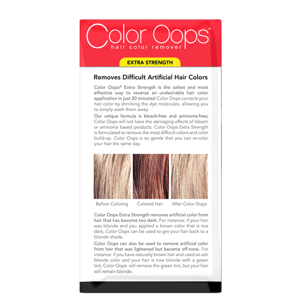 Color Oops Hair Color Remover-Extra Strength