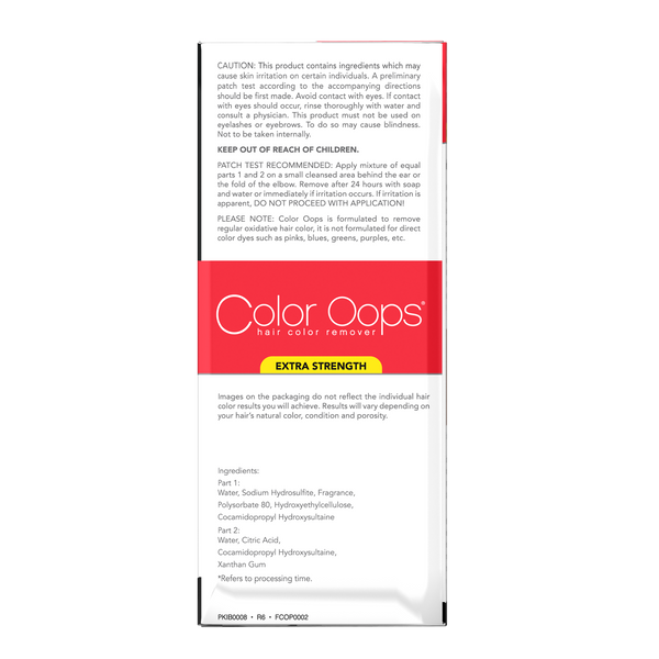 Color Oops Hair Color Remover-Extra Strength