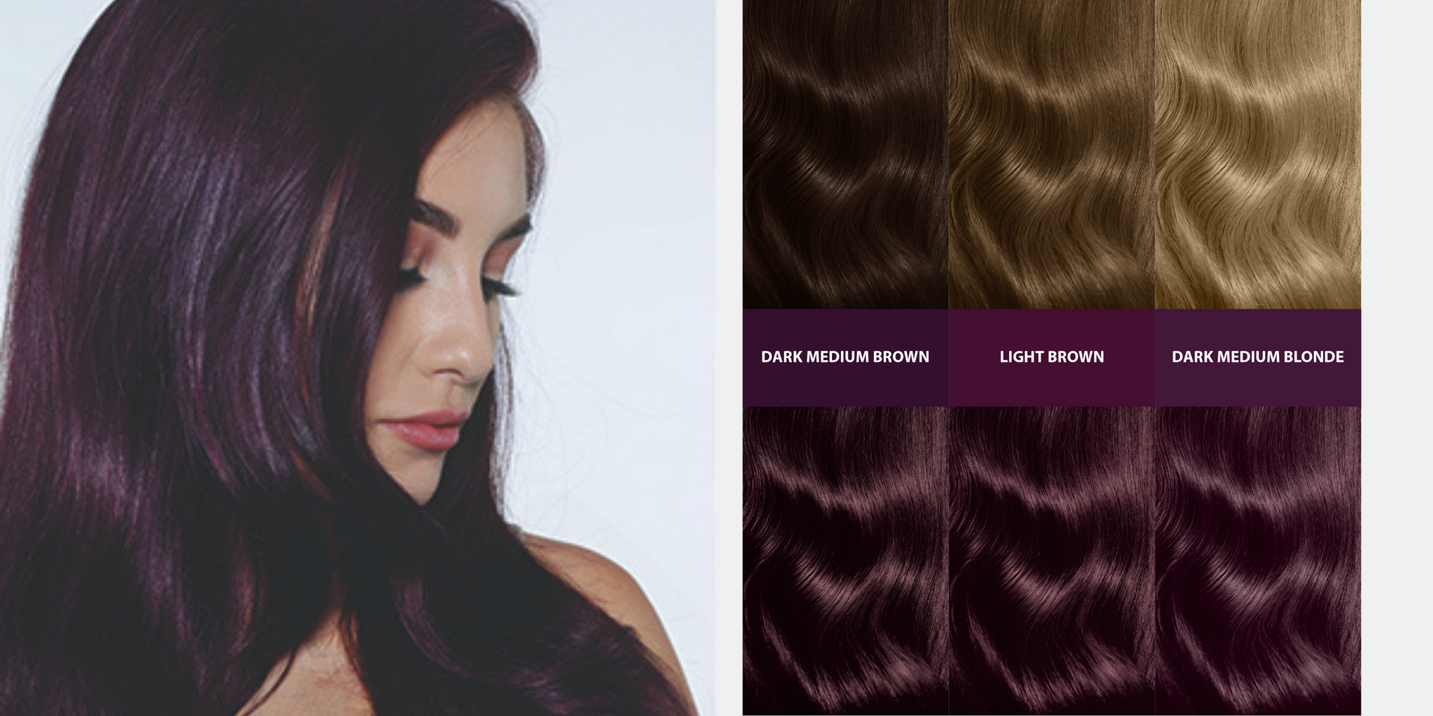 Violet Vibes: Deep Purple Hair Dye For Dark Hair