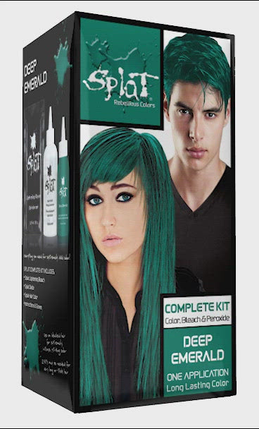 Splat Deep Emerald Original Complete Kit | TotallyHairCare