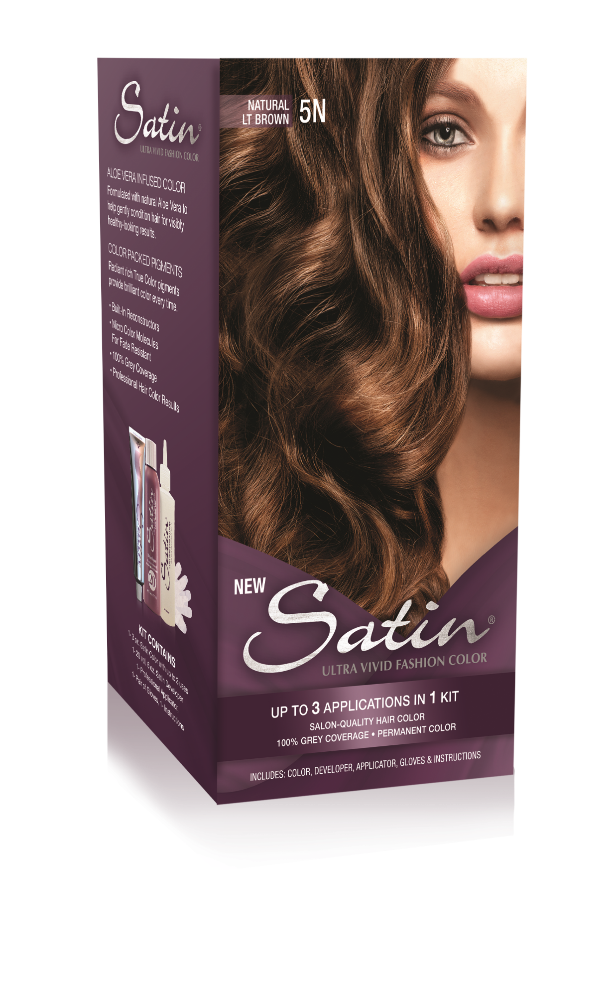 Satin Hair Colour Waer Satin Hair Color Kit (Available in 6 Shades) | TotallyHairCare