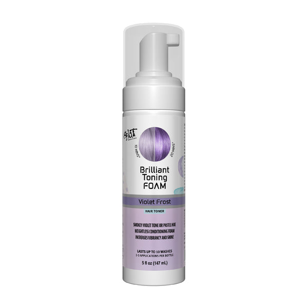 Splat Brilliant Conditioning Toning Foams - Lasts Up To Ten Washes (Violet Frost)