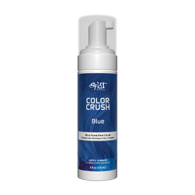 Splat Color Crush - Bold Hair Foam Hair Color - Lasts 5-10 Washes Multiple Applications Per Bottle (Blue)