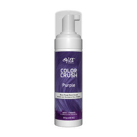 Splat Color Crush - Bold Hair Foam Hair Color - Lasts 5-10 Washes Multiple Applications Per Bottle (Purple)