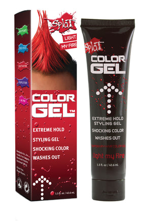 Splat Light My Fire Red Color Gel