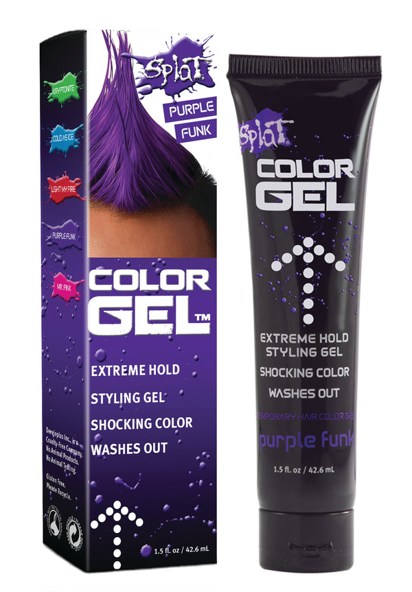 Splat Purple Funk Color Gel