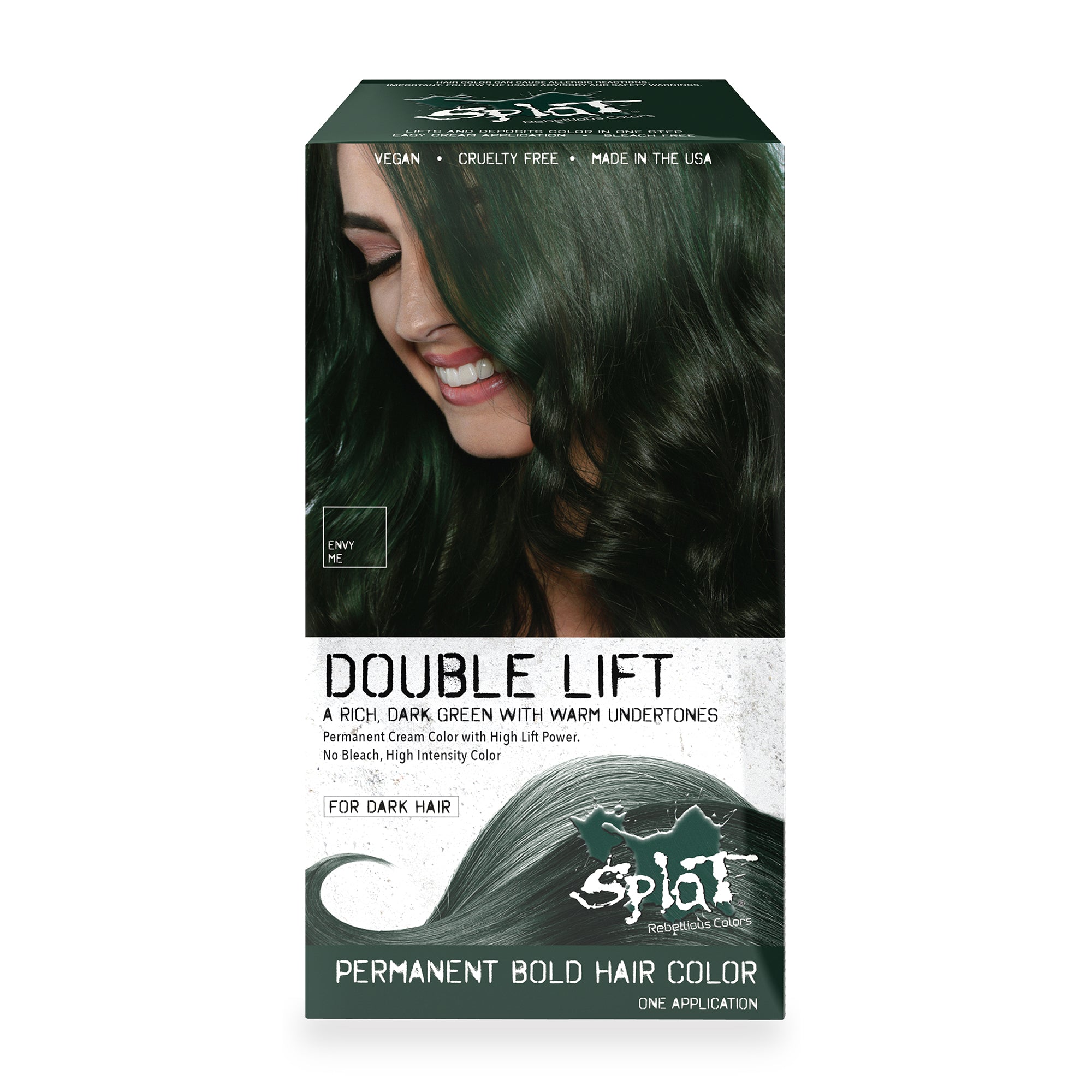 Splat Double Lift Permanent Bold Hair Color | Envy Me