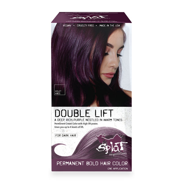 Splat Double Lift Permanent Bold Hair Color  | Violet Vibes