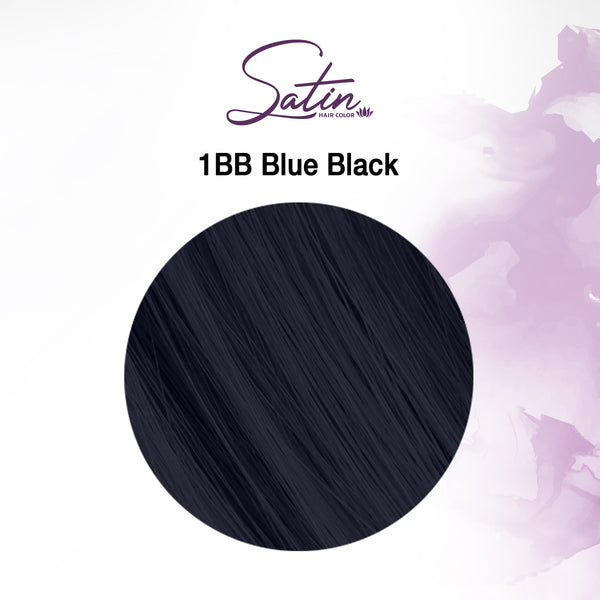 Satin Hair Color Blue Black (1BB)
