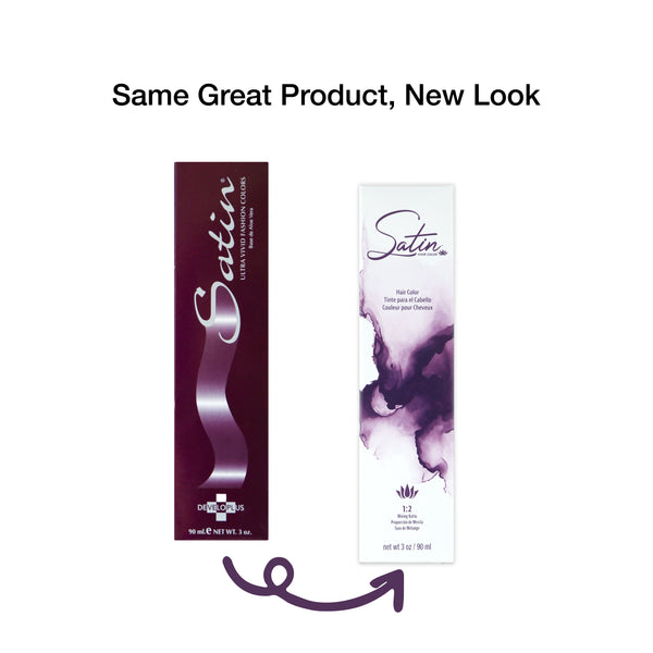 Satin Hair Color Blue Black (1BB)