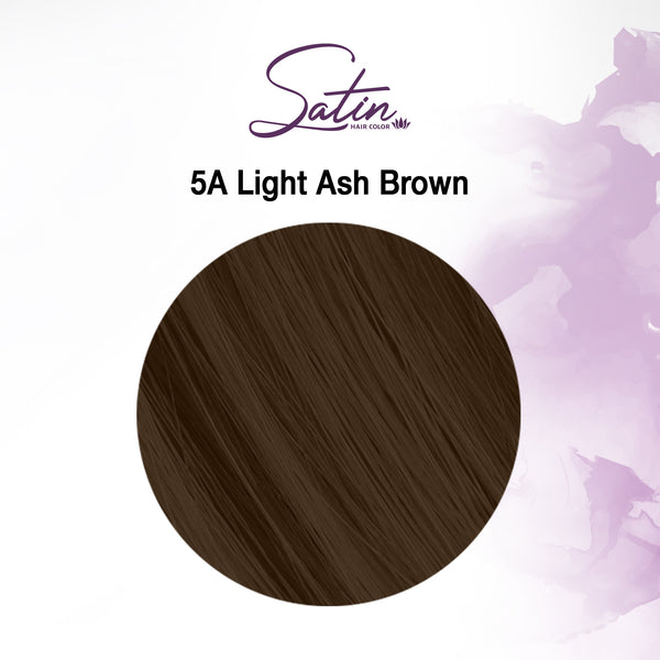Satin Hair Color Light Ash Brown (5A)