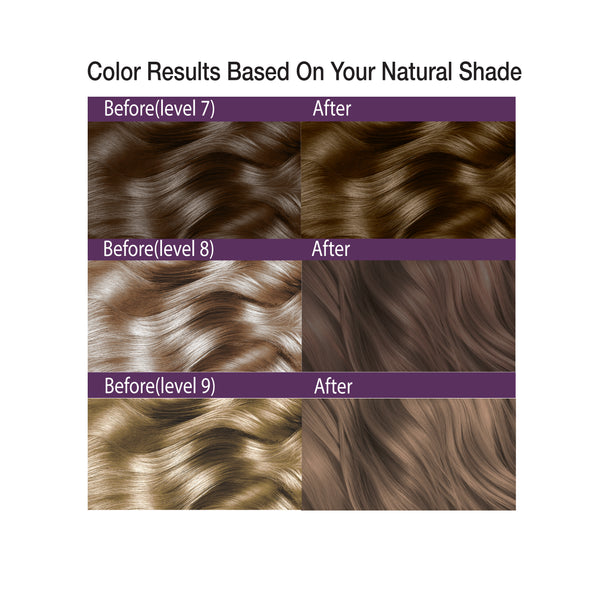 Satin Hair Color Ash Blonde (7A)