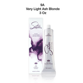 Satin Hair Color Very Light Ash Blonde (9A)