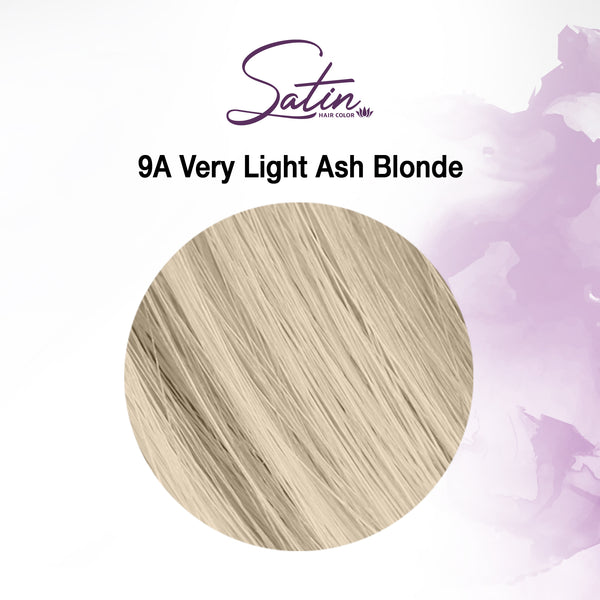 Satin Hair Color Very Light Ash Blonde (9A)