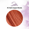 Satin Hair Color Dark Copper Blonde (6C)