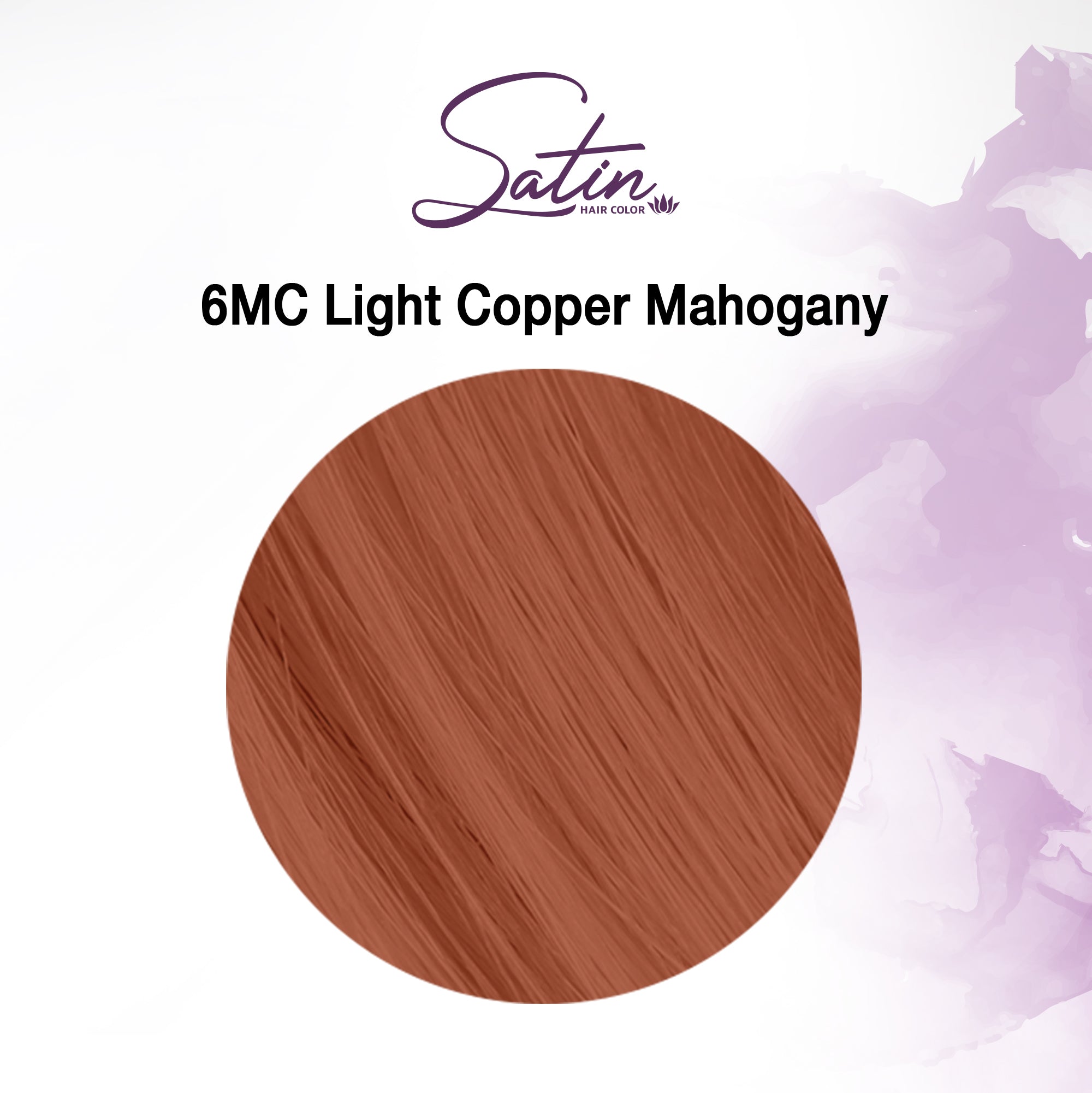Satin Hair Color Light Copper Mahogany (6MC) | TotallyHairCare