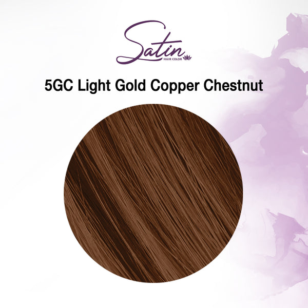 Satin Hair Color Light Golden Copper (5GC)