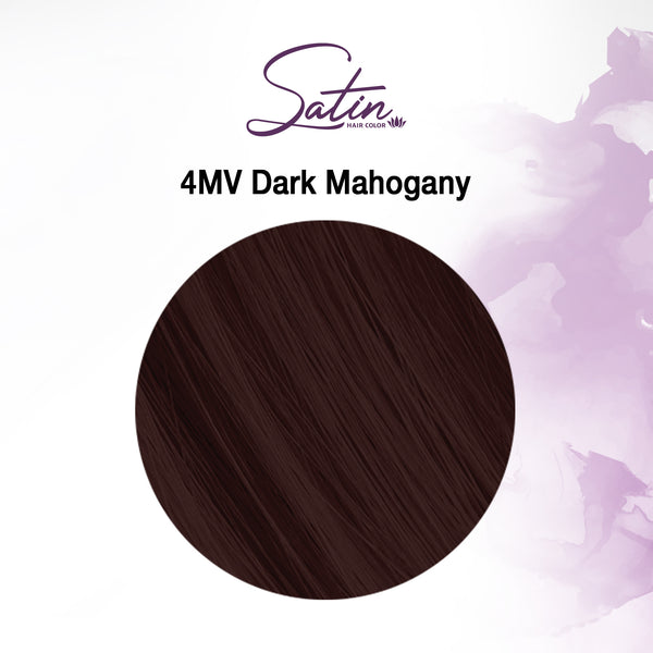 Satin Hair Color Dark Mahogany Violet (4MV)