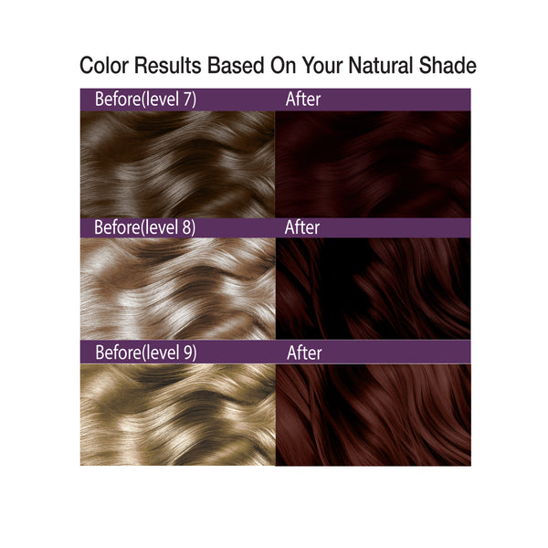 Satin Hair Color Mahogany Violet (6MV)