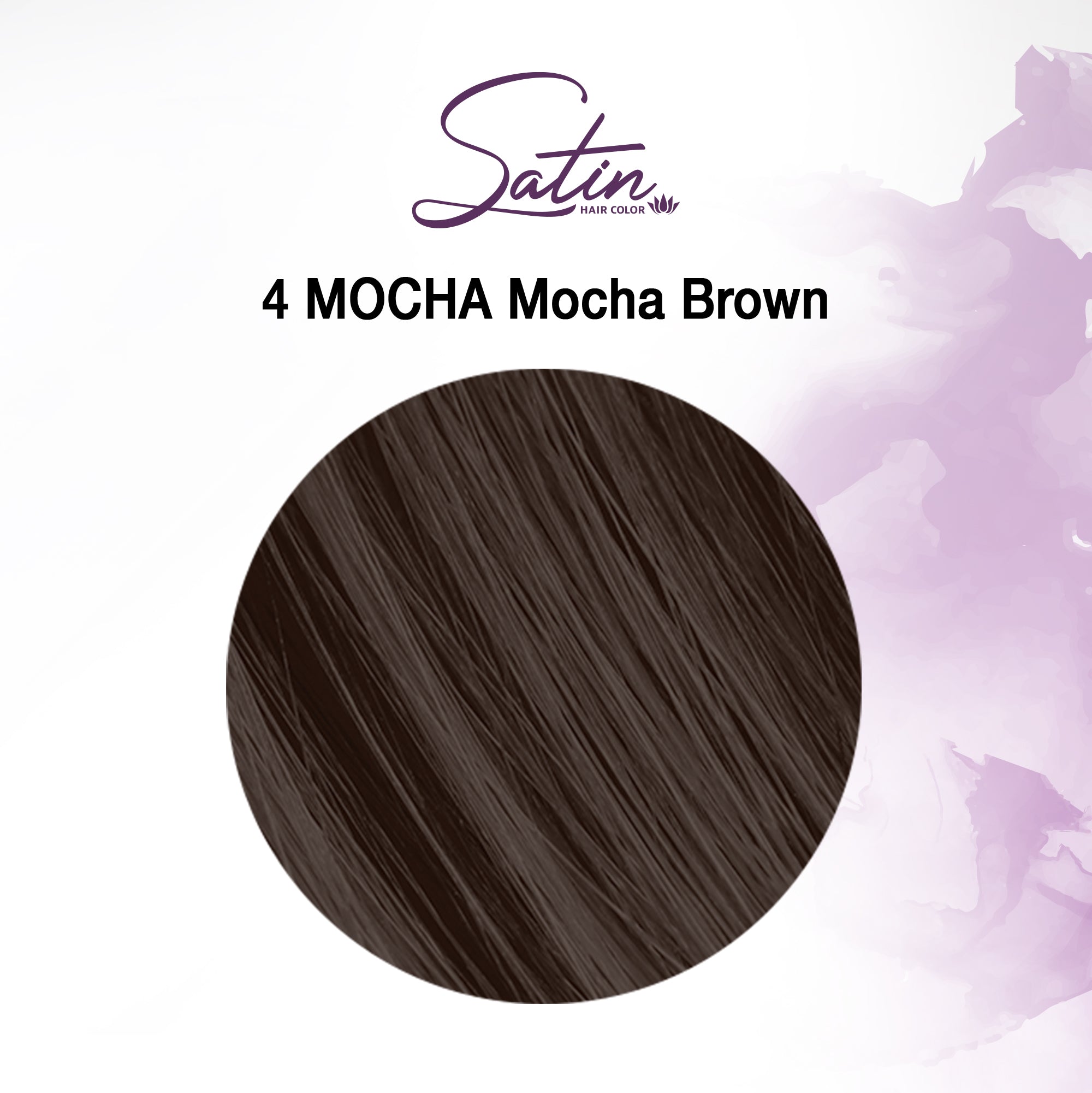 Satin Hair Color Mocha Brown (4 Mocha) | TotallyHairCare