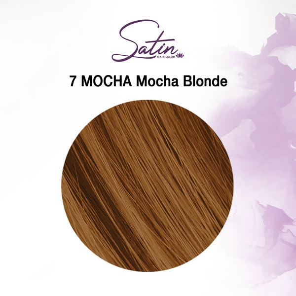 Satin Hair Color Mocha Blonde (7 Mocha)