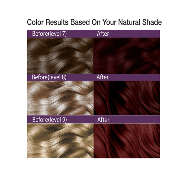 Satin Hair Color Dark Auburn Blonde (6R)