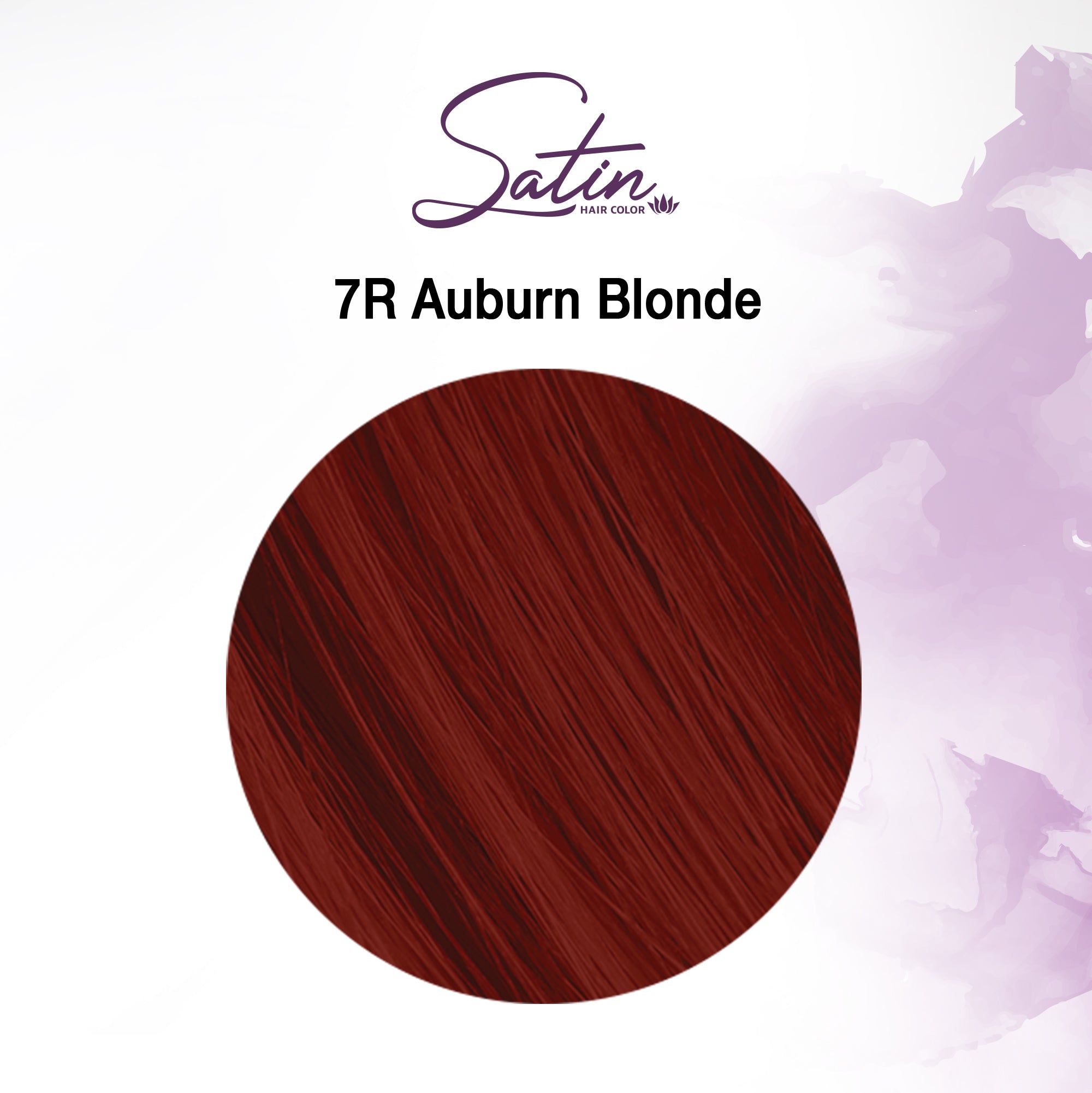 Satin Hair Color Auburn Blonde (7R) | TotallyHairCare
