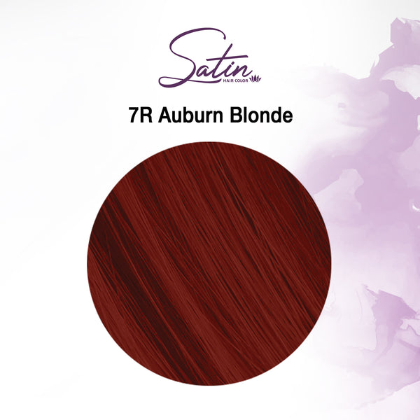 Satin Hair Color Auburn Blonde (7R)
