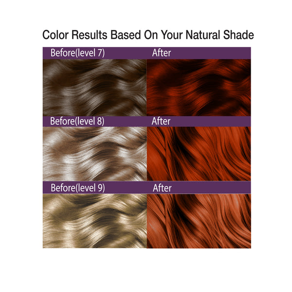 Satin Hair Color Copper Violet Brown (7CV)