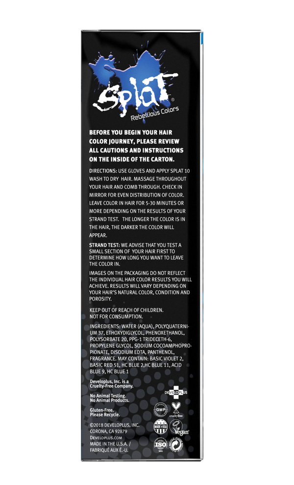 Splat Blue By You 10 Wash