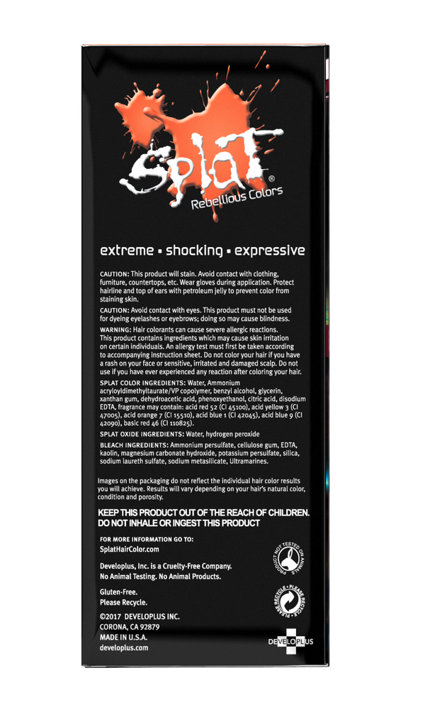 Splat Orange Fireballs Original Complete Kit
