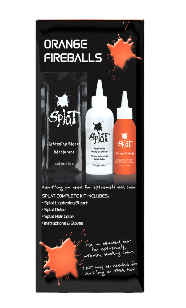 Splat Orange Fireballs Original Complete Kit