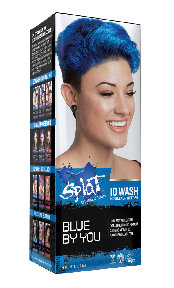 Splat Blue By You 10 Wash