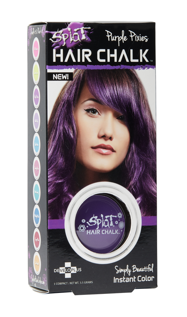 Splat Purple Pixie Hair Chalk