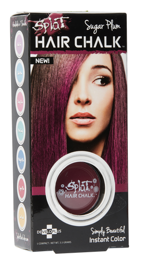 Splat Sugar Plum Hair Chalk