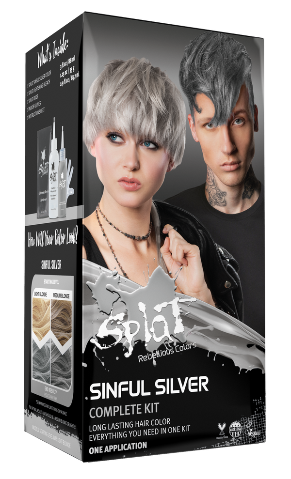 Splat Sinful Silver Original Complete Kit