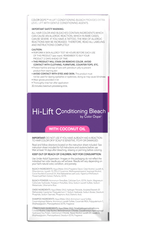 Color Oops Hi-Lift Conditioning Bleach